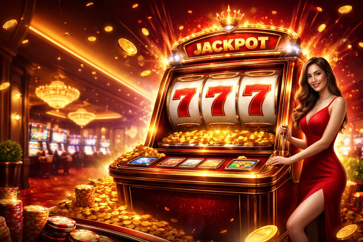 Máy đánh bạc trực tuyến hấp dẫn tại 89bet1 Xổ Số